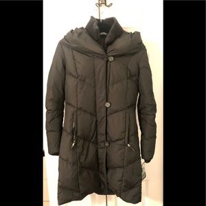 NWT Lauren Ralph Lauren Black DownPuffer Jacket XS